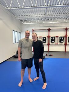 Adults of all ages take self defense classes