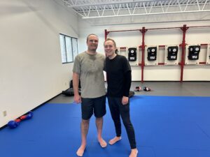 Adults of all ages take self defense classes