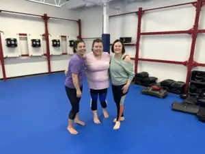 Happy Adult Martial Arts Students